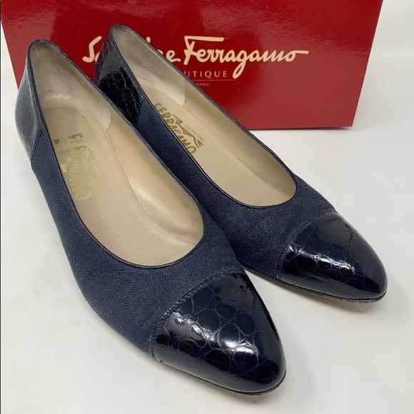 Salvatore Ferragamo Womens Shoes Sz 10 - Picture 1 of 5
